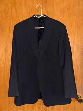 Classic Men's  Black Blazer - Versatile Tailored Jacket